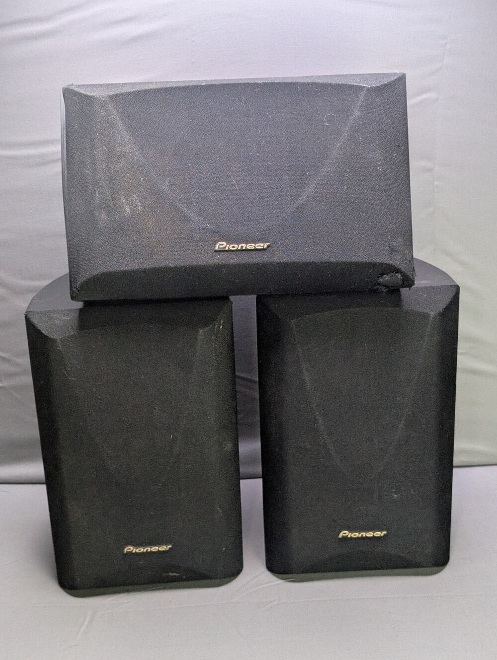Pioneer S-CR205 Center & Rear Surround SpeakersSet of 3 100W 8 Ohm Tested